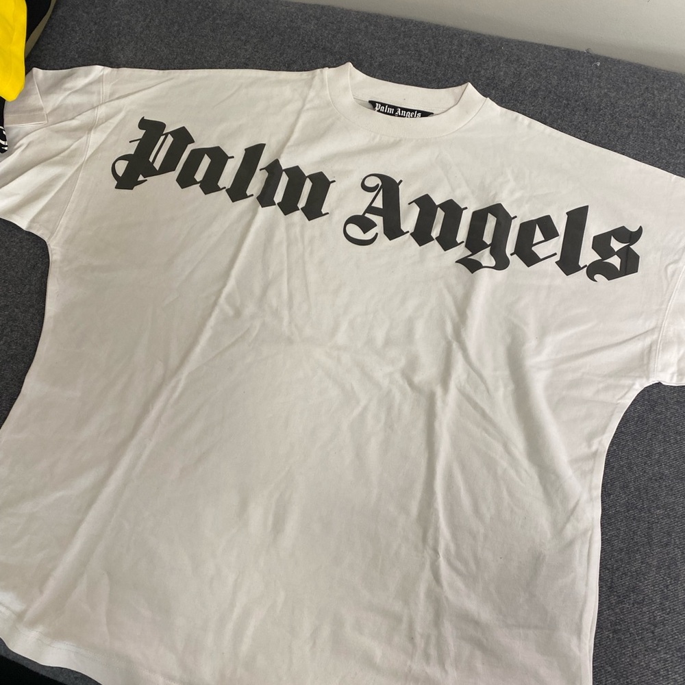 PALM ANGELS FRONT LOGO TEE